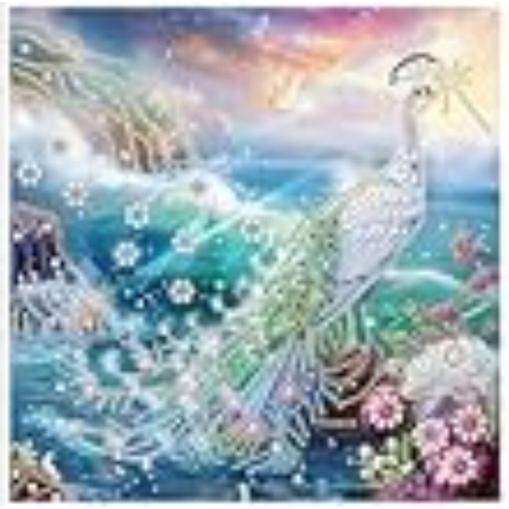 Peacock DIY Diamond Art Kit Box-i